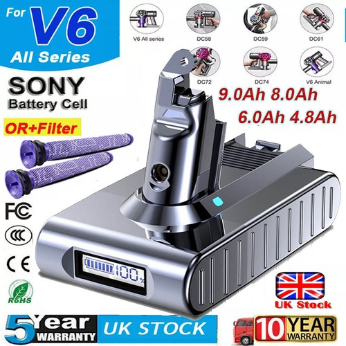 9000mah for dyson battery - 9000mah, v6
